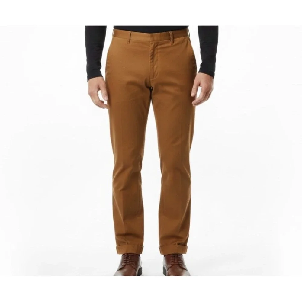 J Crew Flex Slim Fit Chino Pants Camel Brown Mens‎ W36 L30